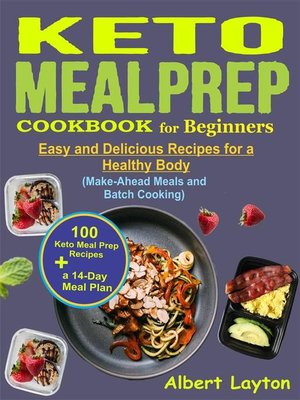 cover image of Keto Meal Prep Cookbook for Beginners